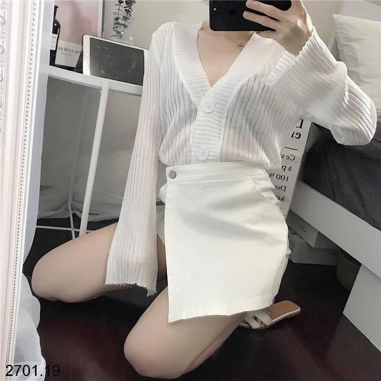 26HA2701.19 - QUẦN SHORT GIẢ VÁY CHO NỮ