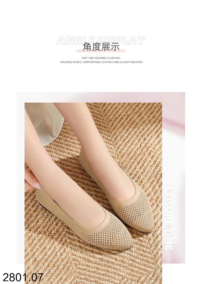 26HA2801.07 - GIÀY BỆT LƯỚI THOÁNG KHÍ
