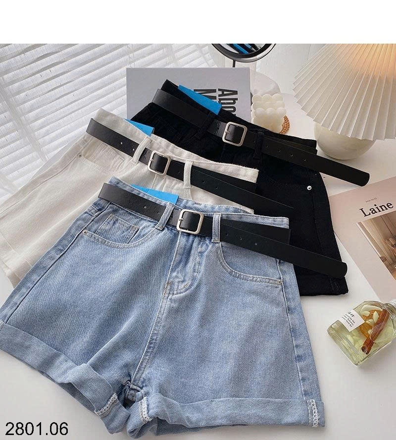 26HA2801.06 - QUẦN SHORT ĐÙI DEMIN CHO NỮ