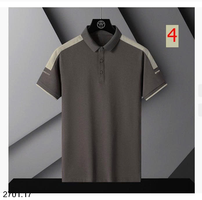 26HA2701.17 - ÁO POLO NAM PHỐI MÀU NGẮN TAY