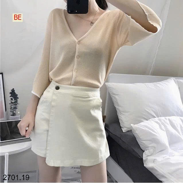 26HA2701.19 - QUẦN SHORT GIẢ VÁY CHO NỮ