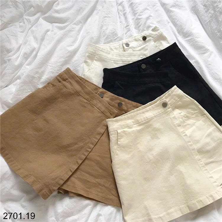 26HA2701.19 - QUẦN SHORT GIẢ VÁY CHO NỮ