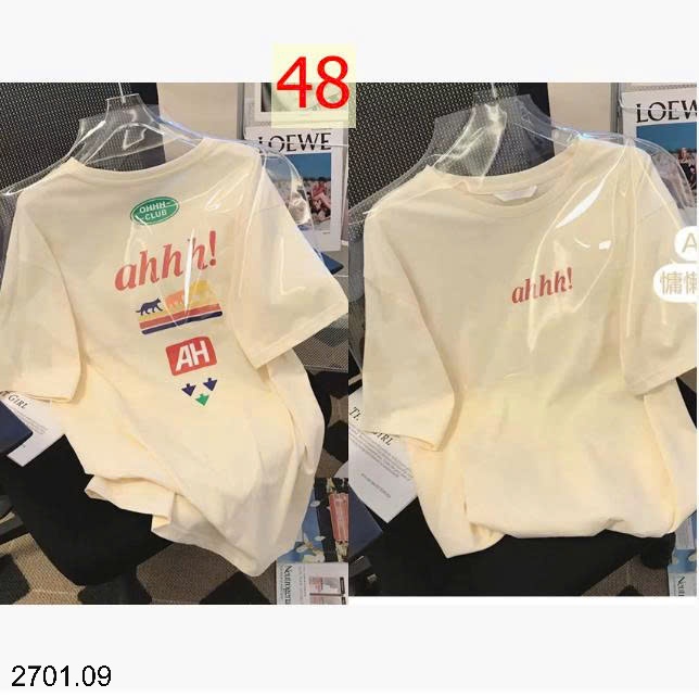 26HA2701.09 - ÁO PHÔNG HOẠT HÌNH NỮ