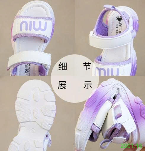 26HA2901.16 - SANDAL MIU BÉ GÁI