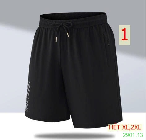26HA2901.13 - QUẦN SHORT LỤA BĂNG NAM