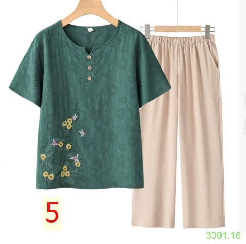 26HA3001.16 - BỘ TRUNG NIÊN QUẦN DÀI CHO MẸ