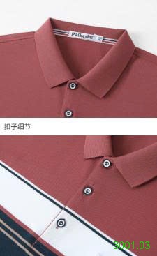 26HA3001.03 - ÁO POLO NAM KẺ PHA MÀU
