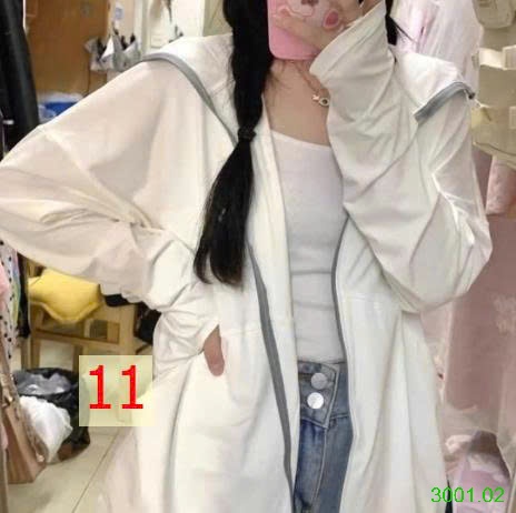 26HA3001.02 - ÁO CHỐNG NẮNG TÚI 2 BÊN