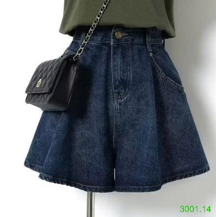 26HA3001.14 - QUẦN SHORT JEAN DÁNG VÁY