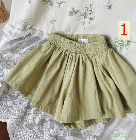26HA3001.17 - QUẦN XÒE DẠNG VÁY QCCC BÉ GÁI