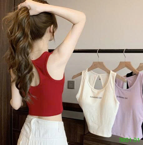 26HA3001.01 - ÁO BA LỖ SUNSHINE DAY KÈM ĐỆM NGỰC