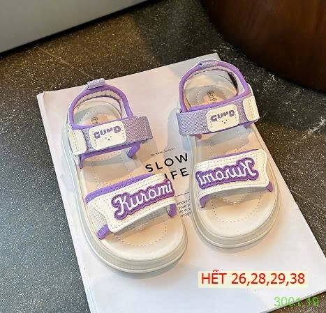 26HA3001.19 - SANDAL KUROMI BÉ GÁI