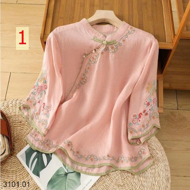26HA3101.01 - ÁO LANH LỤA
