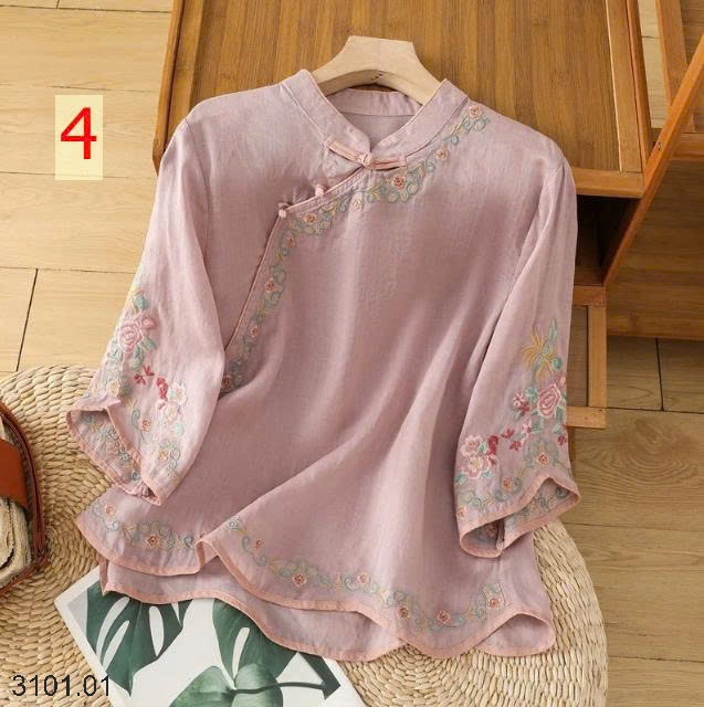26HA3101.01 - ÁO LANH LỤA