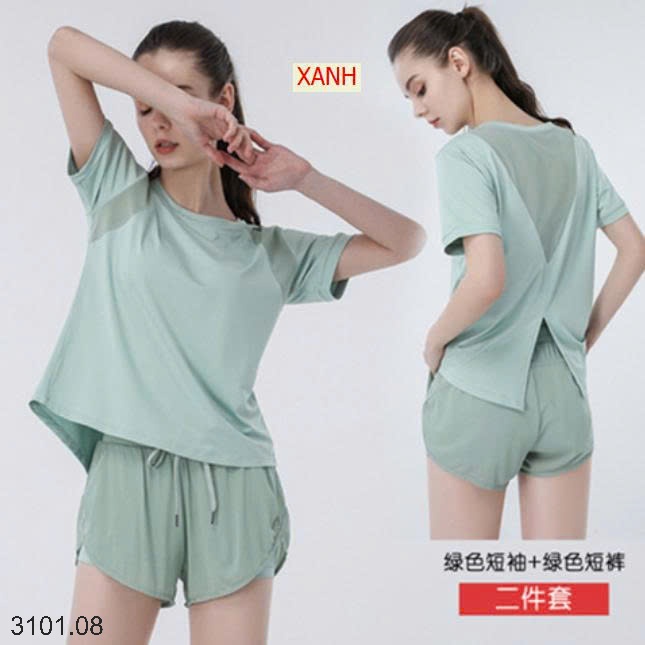 26HA3101.08 - BỘ TẬP ĐÙI THỂ THAO NỮ