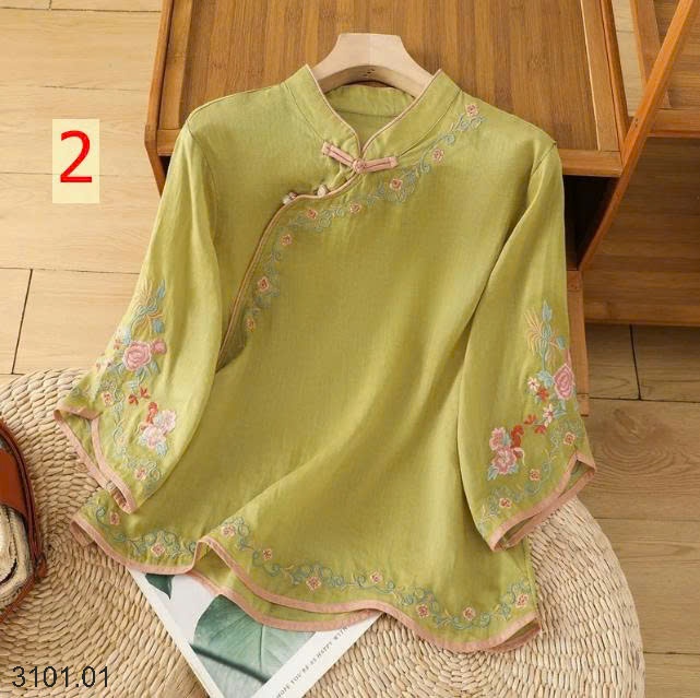 26HA3101.01 - ÁO LANH LỤA