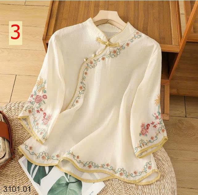 26HA3101.01 - ÁO LANH LỤA
