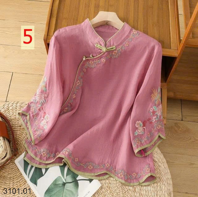 26HA3101.01 - ÁO LANH LỤA