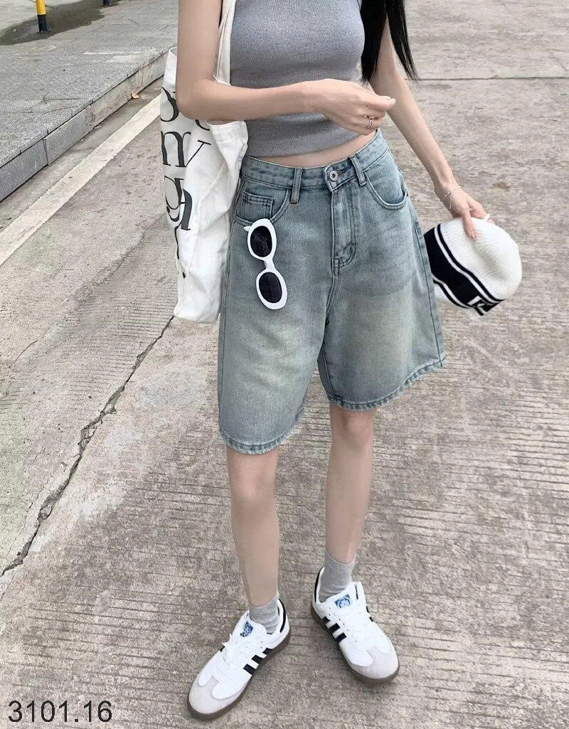 26HA3101.16 - QUẦN SOOC DENIM NỮ