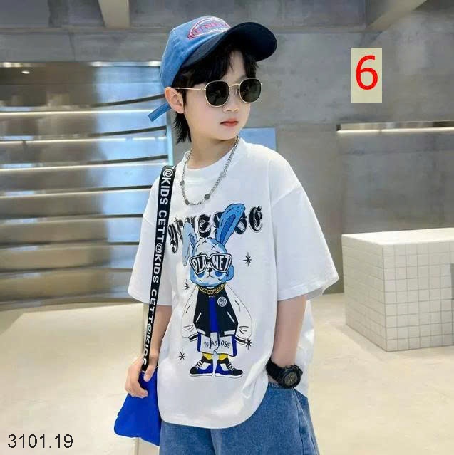 26HA3101.19 - SET 2 ÁO COTTON SIZE ĐẠI BÉ TRAI