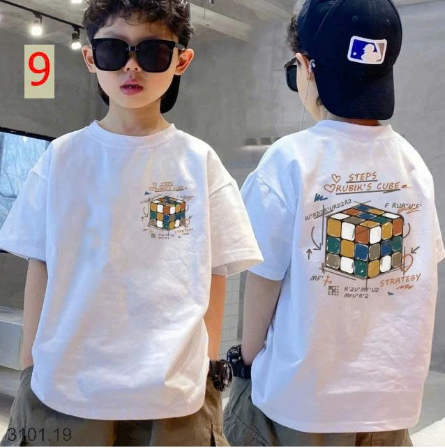 26HA3101.19 - SET 2 ÁO COTTON SIZE ĐẠI BÉ TRAI