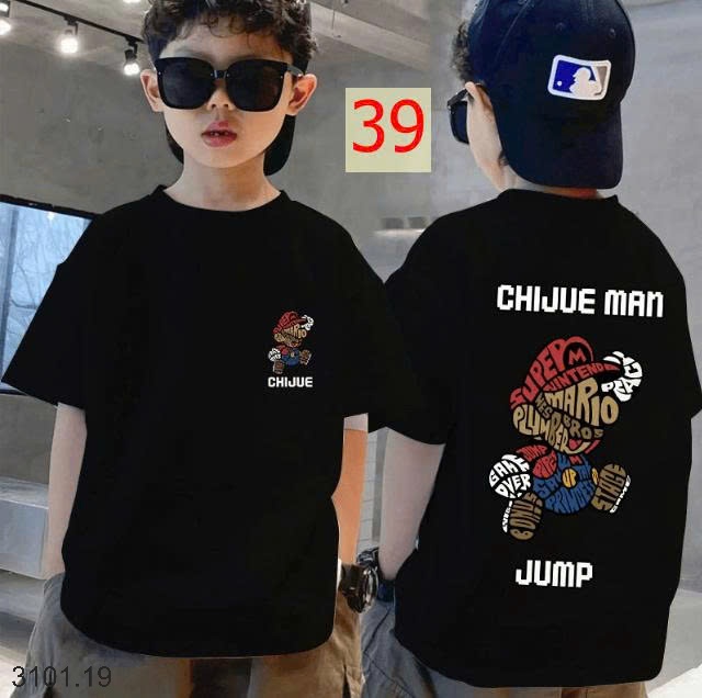 26HA3101.19 - SET 2 ÁO COTTON SIZE ĐẠI BÉ TRAI