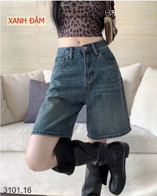 26HA3101.16 - QUẦN SOOC DENIM NỮ