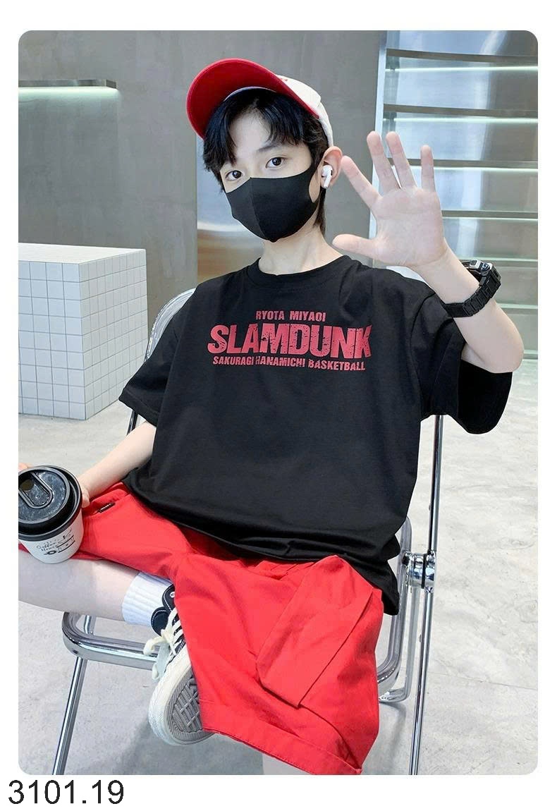 26HA3101.19 - SET 2 ÁO COTTON SIZE ĐẠI BÉ TRAI