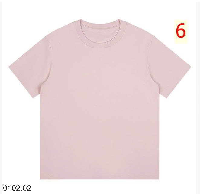 26HA0102.02 - ÁO THUN COTTON TRƠN MÀU NAM NỮ
