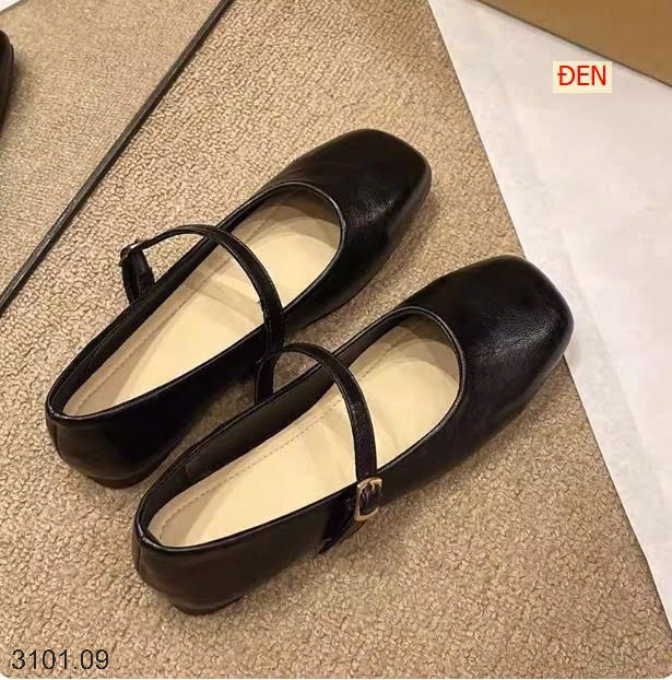 26HA3101.09 - GIÀY BỆT MARRY JANE NỮ