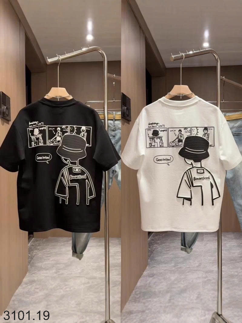 26HA3101.19 - SET 2 ÁO COTTON SIZE ĐẠI BÉ TRAI