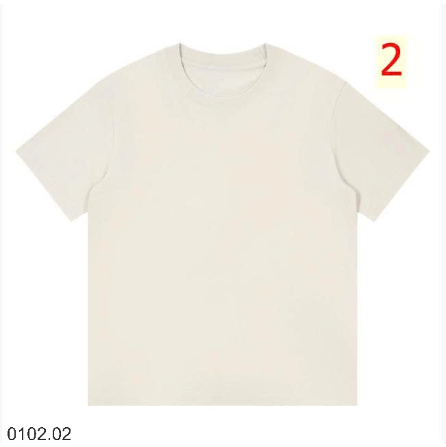 26HA0102.02 - ÁO THUN COTTON TRƠN MÀU NAM NỮ