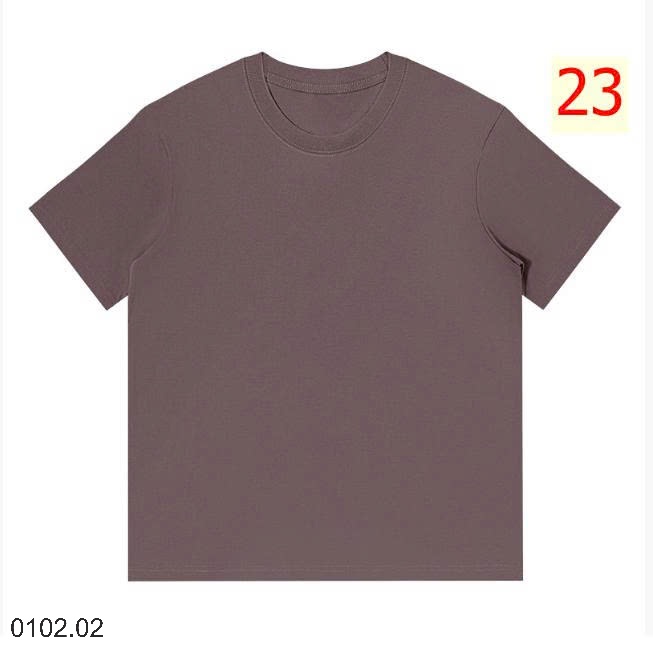 26HA0102.02 - ÁO THUN COTTON TRƠN MÀU NAM NỮ