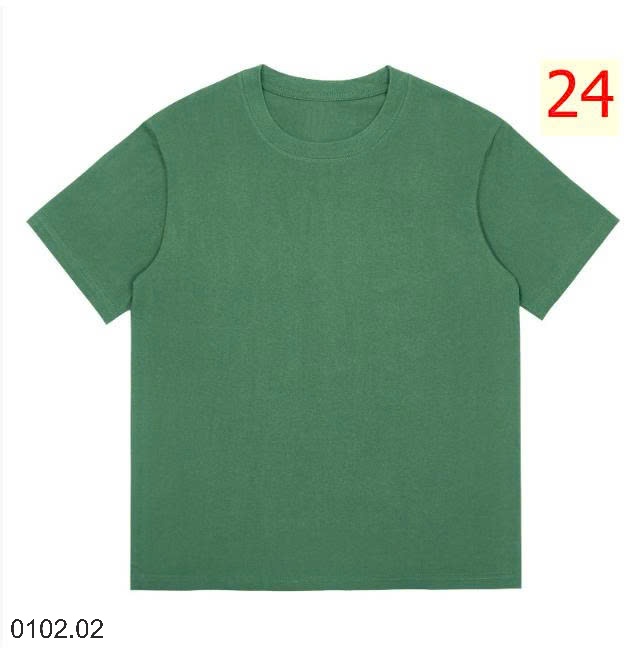 26HA0102.02 - ÁO THUN COTTON TRƠN MÀU NAM NỮ
