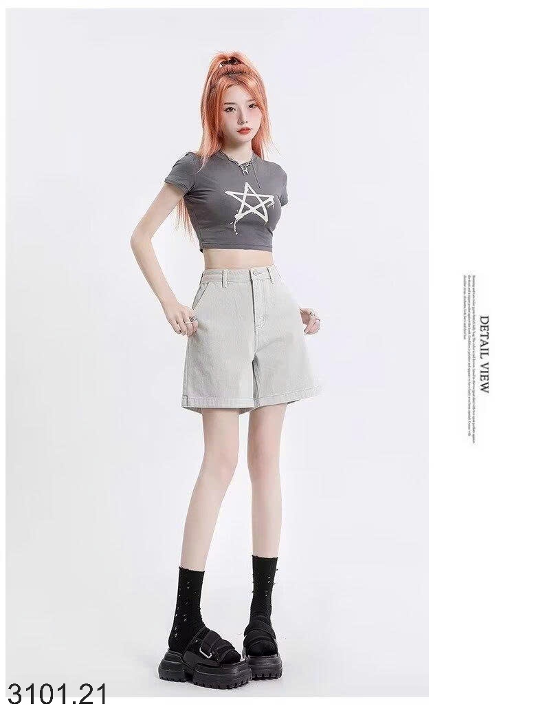 26HA3101.21 - QUẦN SHORT DENIM NỮ MÙA HÈ