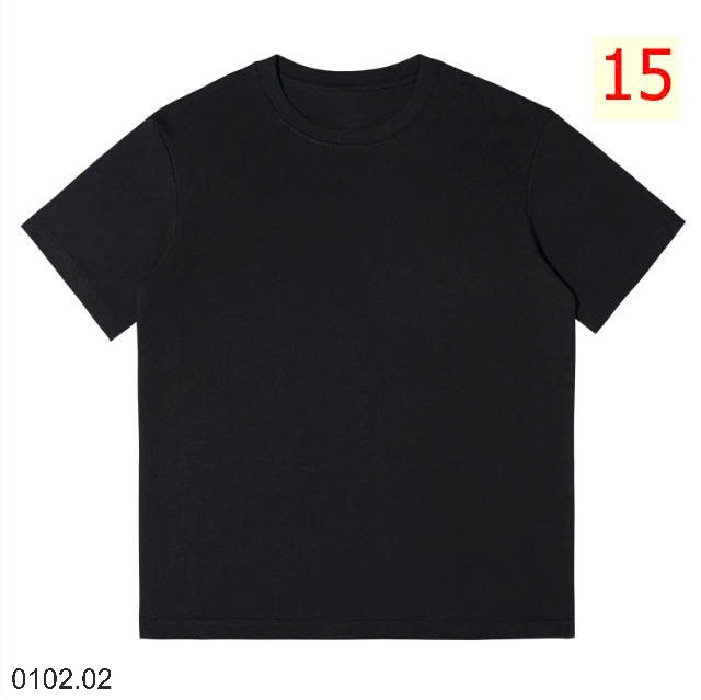 26HA0102.02 - ÁO THUN COTTON TRƠN MÀU NAM NỮ