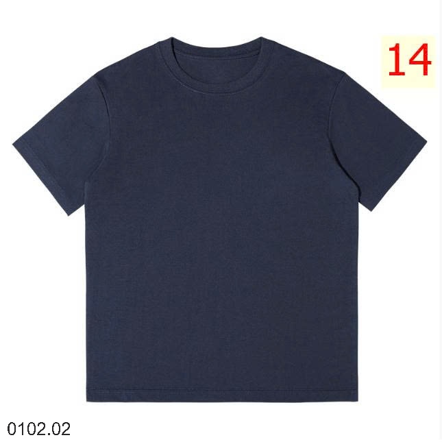 26HA0102.02 - ÁO THUN COTTON TRƠN MÀU NAM NỮ