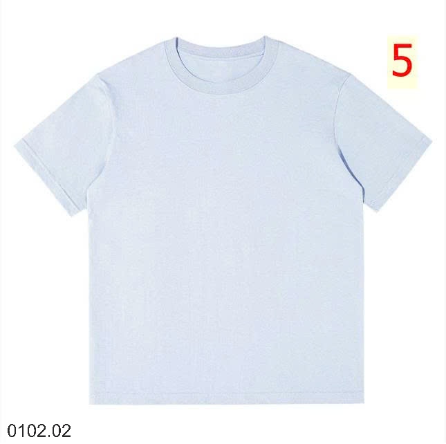 26HA0102.02 - ÁO THUN COTTON TRƠN MÀU NAM NỮ