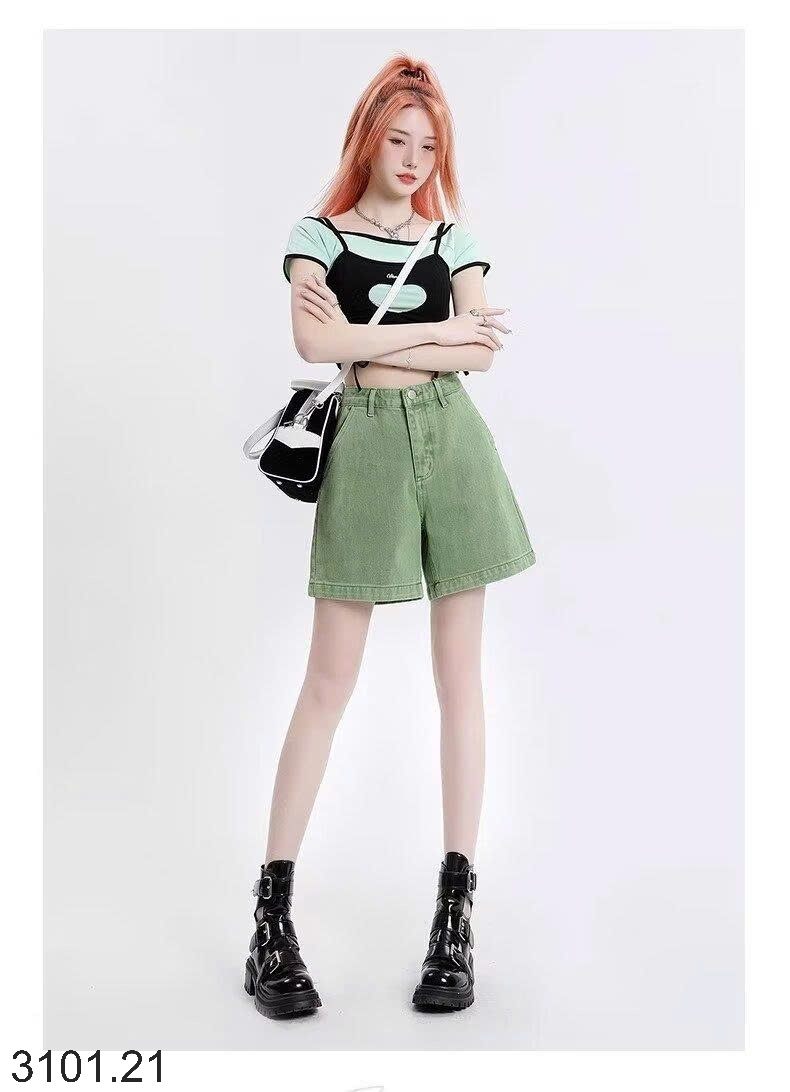 26HA3101.21 - QUẦN SHORT DENIM NỮ MÙA HÈ