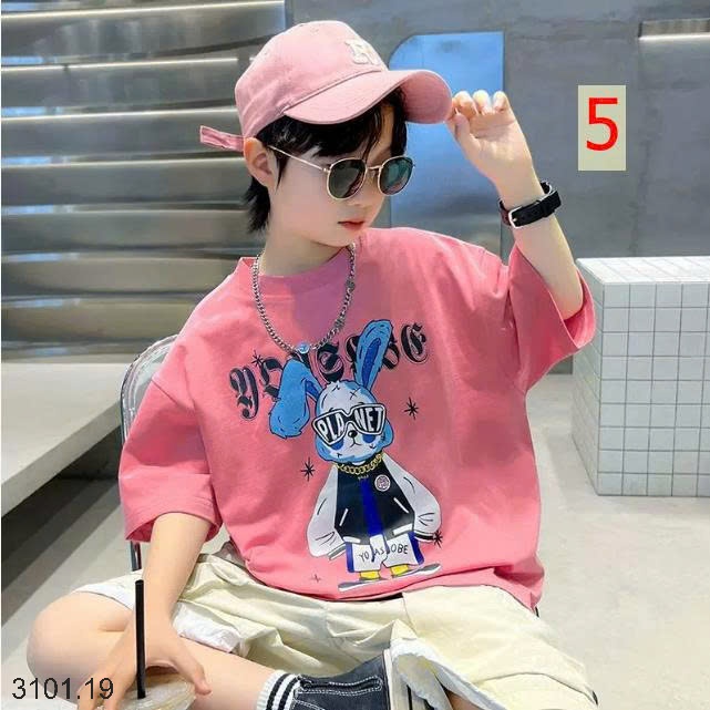 26HA3101.19 - SET 2 ÁO COTTON SIZE ĐẠI BÉ TRAI