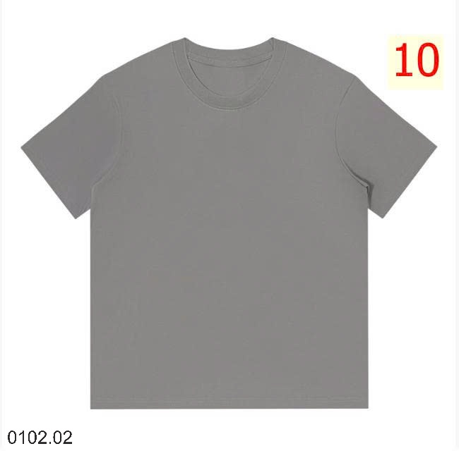 26HA0102.02 - ÁO THUN COTTON TRƠN MÀU NAM NỮ