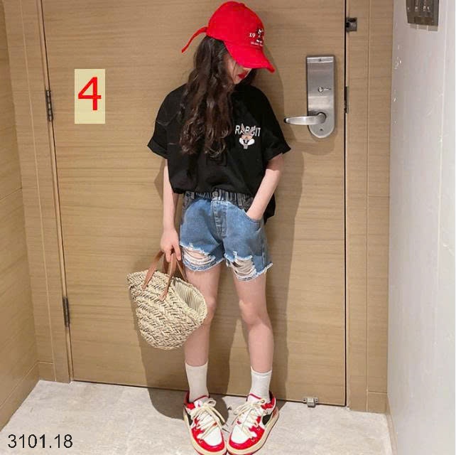26HA3101.18 - SET 2 ÁO COTTON SIZE ĐẠI BÉ GÁI