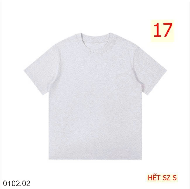 26HA0102.02 - ÁO THUN COTTON TRƠN MÀU NAM NỮ