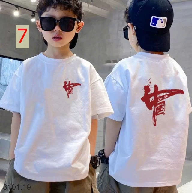 26HA3101.19 - SET 2 ÁO COTTON SIZE ĐẠI BÉ TRAI