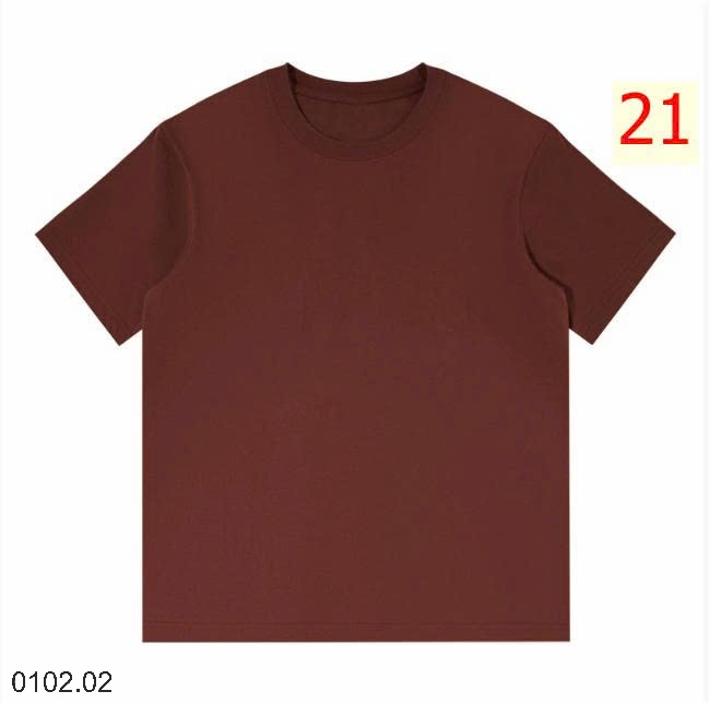 26HA0102.02 - ÁO THUN COTTON TRƠN MÀU NAM NỮ