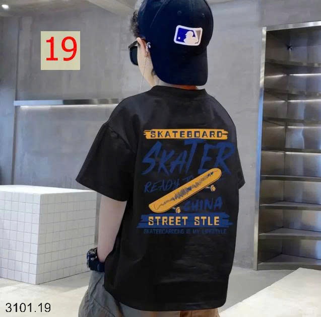 26HA3101.19 - SET 2 ÁO COTTON SIZE ĐẠI BÉ TRAI