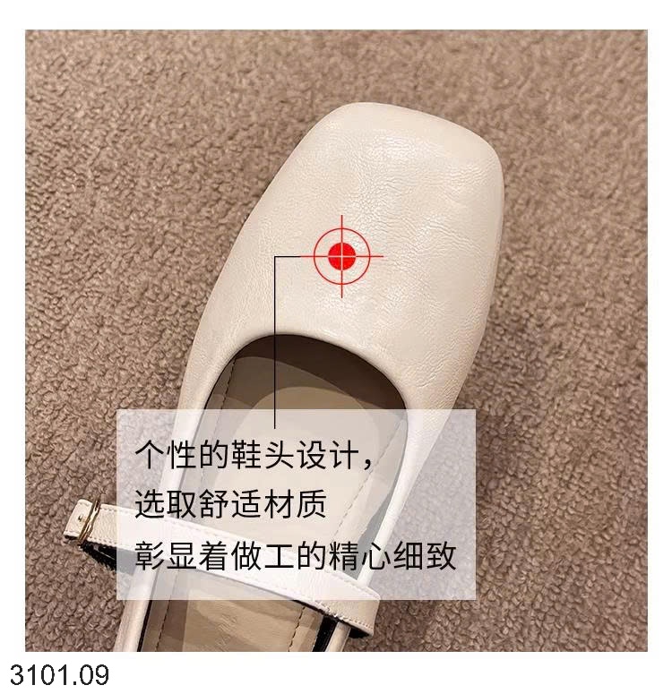 26HA3101.09 - GIÀY BỆT MARRY JANE NỮ