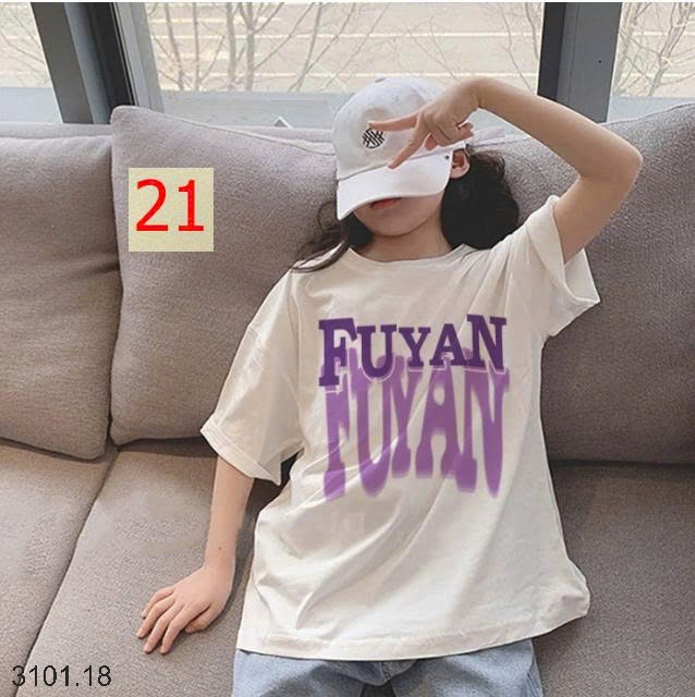 26HA3101.18 - SET 2 ÁO COTTON SIZE ĐẠI BÉ GÁI