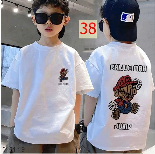 26HA3101.19 - SET 2 ÁO COTTON SIZE ĐẠI BÉ TRAI