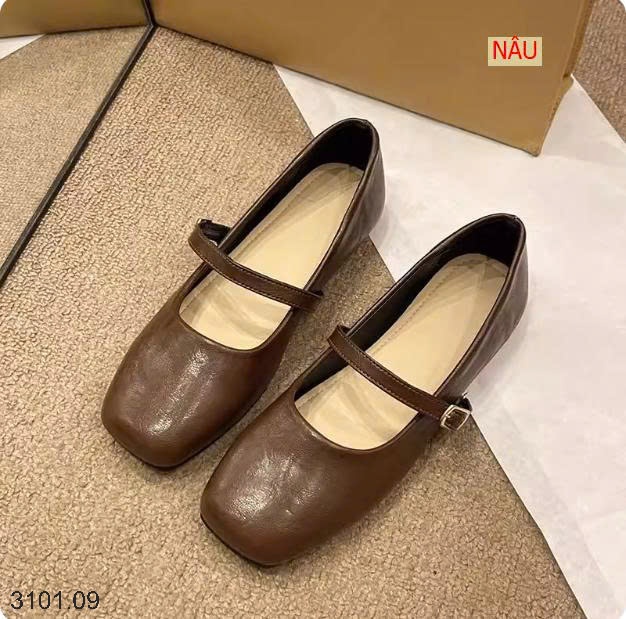 26HA3101.09 - GIÀY BỆT MARRY JANE NỮ